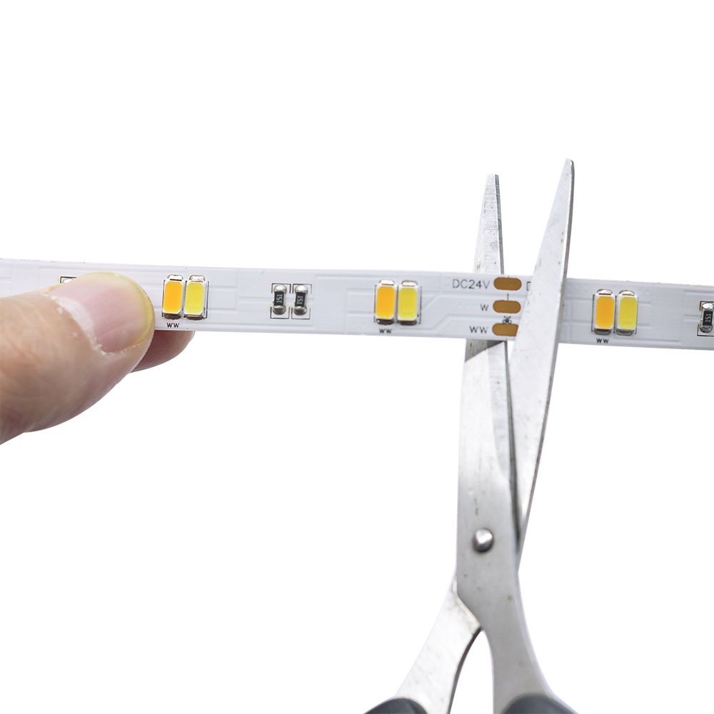 DC24V 5630SMD 300LEDs Pure White+Warm White CCT Flexible LED Strip Lights DC24V 5630SMD 300LEDs Pure White+Warm White CCT Flexible LED Strip Lights